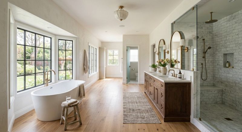 Luxury Bathroom Installation in Milford, MI