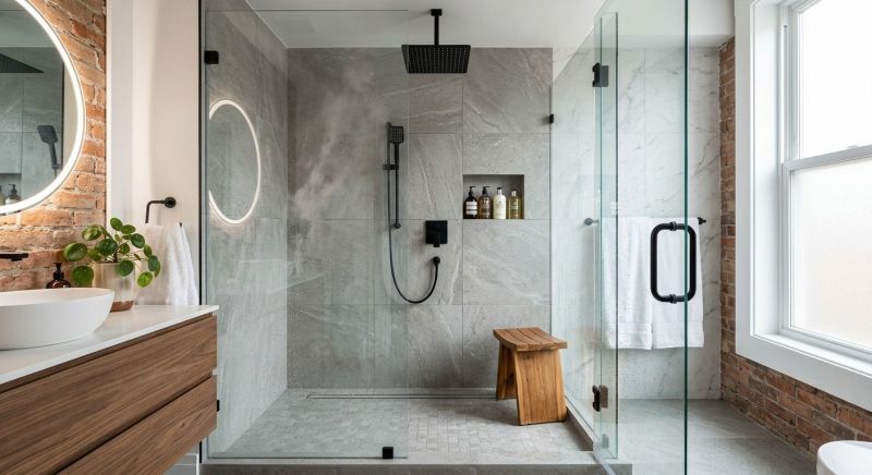 Shower Enlargement in Highland, MI