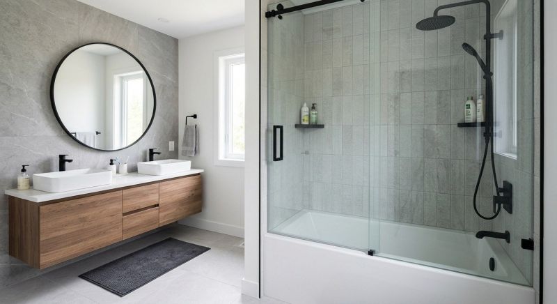 Tub To Shower Conversion in Milford, MI