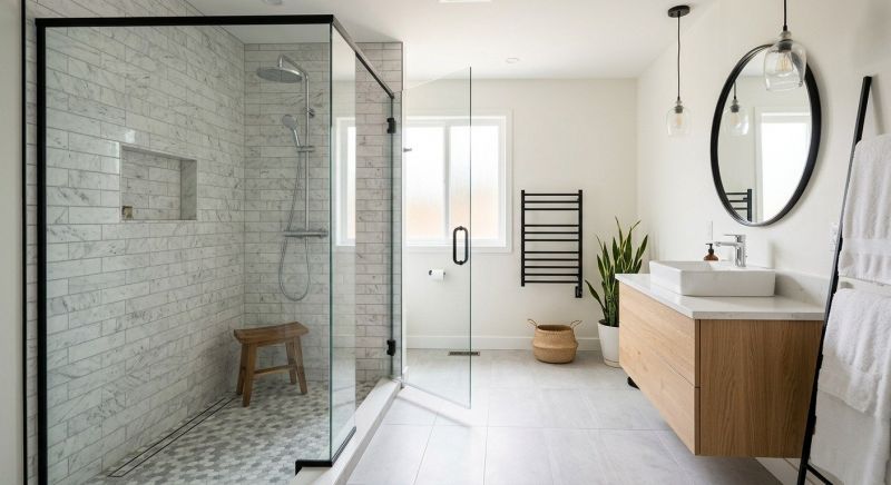 Tub To Shower Conversion in Livonia, MI